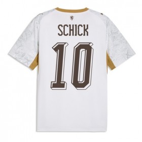 Tsjekkia Patrik Schick #10 Borte skjorte VM 2026 Kortermet
